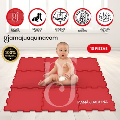 PISO DIDÁCTICO «PLAYGROUND PLUS» 1.5CM ROJO
