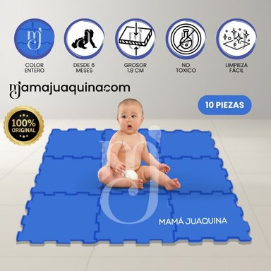 PISO DIDÁCTICO «PLAYGROUND DELUXE» 1.8CM AZUL