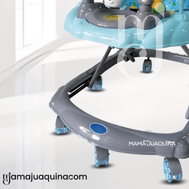 ANDADOR MUSICAL PLEGABLE «CUTE MONKEY» CON BLUETOOTH GRAY - 5
