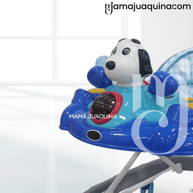 ANDADOR MUSICAL PLEGABLE «SNOOPY MUSIC» BLUETOOTH BLUE - 2