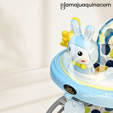 ANDADOR MUSICAL PLEGABLE «BUNNY KAWAII PRO» DE LUJO BLUE - 2