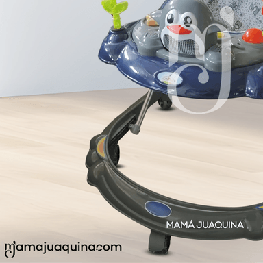 ANDADOR MUSICAL CON BLUETOOTH «HAPPY PENGUIN II» GRAY - 3