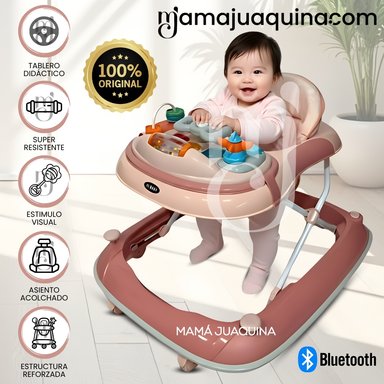 ANDADOR MUSICAL PLEGABLE CON BLUETTOTH «RUDDER» MELON