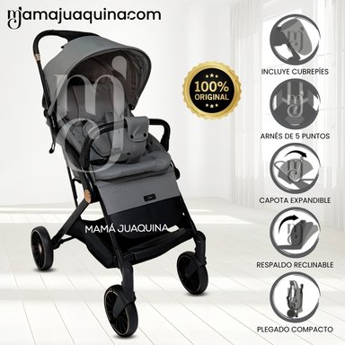 COCHE MALETA DE LUJO «LIGHTNING LUKE» GRAY