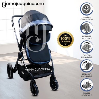 COCHE MOISÉS TRAVEL SYSTEM «NEW LONDRES» BLUE
