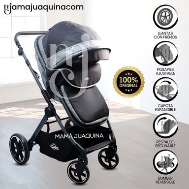 COCHE MOISÉS TRAVEL SYSTEM «NEW LONDRES» BLACK