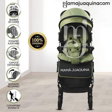 COCHE MALETA DE LUJO «SPLINN» GREEN