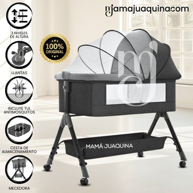 CUNA COLECHO DE LUJO «LENNI» EDICIÓN LIMITADA BLACK