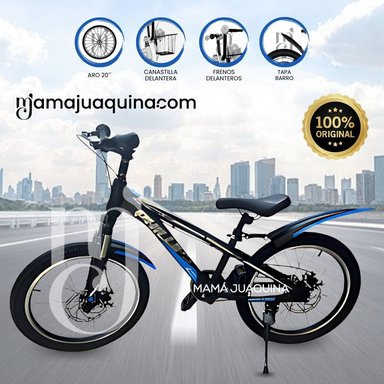 BICICLETA DEPORTIVA ARO 20 «SKINY PHILLIPS» EDICIÓN LIMITADA BLUE