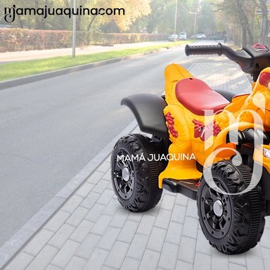CUATRIMOTO A BATERÍA PARA NIÑOS «REX» CONTROL REMOTO ORANGE - 2