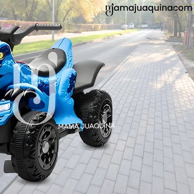 CUATRIMOTO A BATERÍA PARA NIÑOS «REX» CONTROL REMOTO BLUE - 3