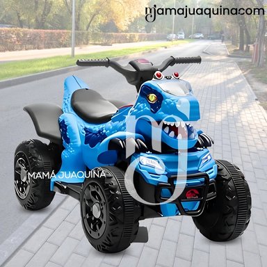 CUATRIMOTO A BATERÍA PARA NIÑOS «REX» CONTROL REMOTO BLUE - 5