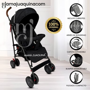 COCHE BASTÓN DE LUJO «RAYO» EDICIÓN LIMITADA BLACK