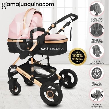 COCHE MOISÉS TRAVEL SYSTEM «MAXII» EDICIÓN LIMITADA PINK