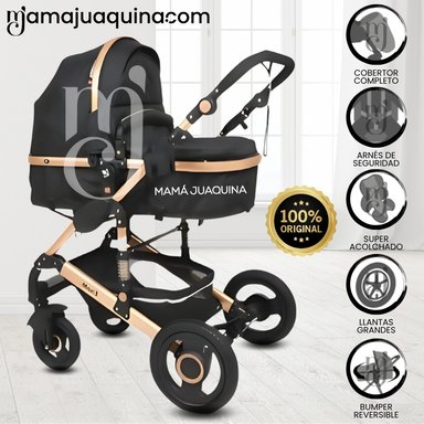 COCHE MOISÉS TRAVEL SYSTEM «MAXII» EDICIÓN LIMITADA BLACK
