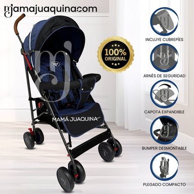 COCHE BASTÓN DE LUJO «RAYO» EDICIÓN LIMITADA BLUE