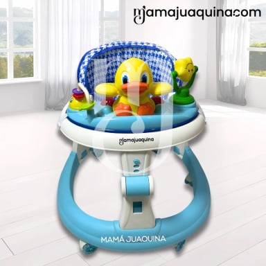 ANDADOR PLEGABLE CON BANDEJA «TUTIDUCK» EDICIÓN DE LUJO SKY BLUE - 2