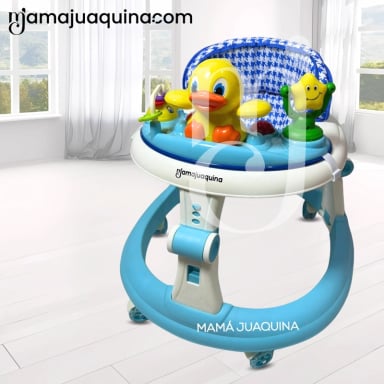 ANDADOR PLEGABLE CON BANDEJA «TUTIDUCK» EDICIÓN DE LUJO SKY BLUE - 4