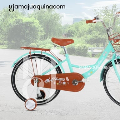BICICLETA PARA NIÑA ARO 20 «NEW LADY» CON CANASTA TURQUESA - 3