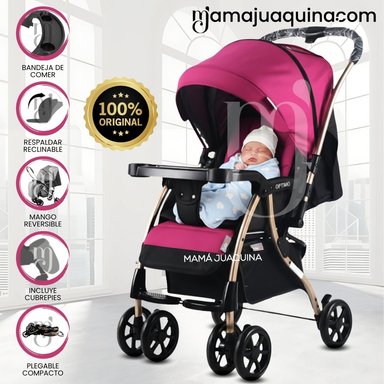 COCHE CUNA DE LUJO «OPPTIMO» EDICIÓN LIMITADA PINK