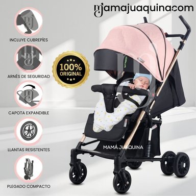 COCHE BASTÓN DE LUJO «NITRO PRO» PINK