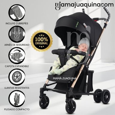 COCHE BASTÓN DE LUJO «NITRO PRO» BLACK