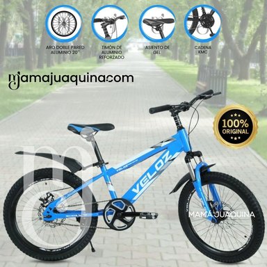 BICICLETA PARA NIÑO ARO 20 «PALMEIRA SMOL II» LIGHT BLUE