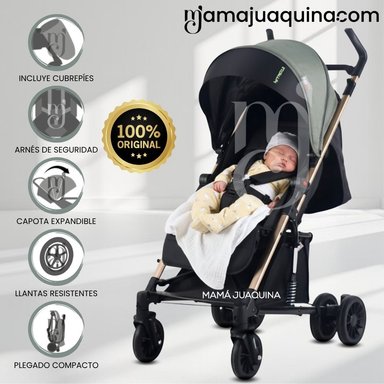 COCHE BASTÓN DE LUJO «NITRO PRO» GREEN