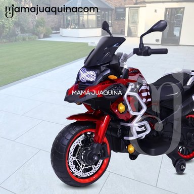 MOTO A BATERÍA MUSICAL «RANGER GS» CON BLUETOOTH RED - 2