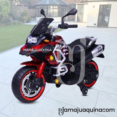MOTO A BATERÍA MUSICAL «RANGER GS» CON BLUETOOTH RED - 4