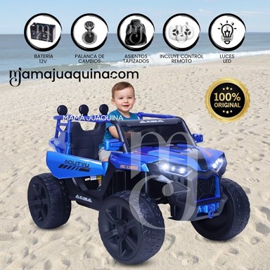CAMIONETA PARA NIÑOS «BOBCAT» LICENSSED BLUE - 1
