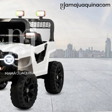 CARRO A BATERÍA PARA NIÑOS «GRANDFORD» WHITE - 3
