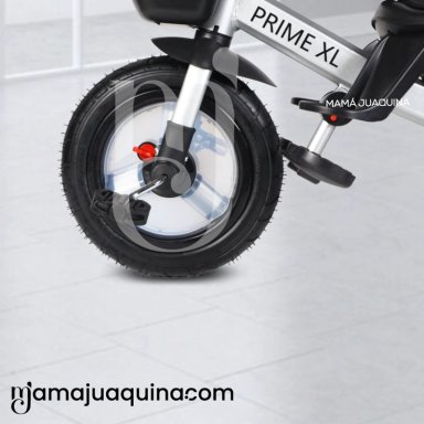 TRICICLO GUIADOR GIRATORIO «PRIME XL» PARA NIÑOS PINK - 3