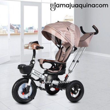 TRICICLO GUIADOR GIRATORIO «PRIME XL» PARA NIÑOS PINK - 5