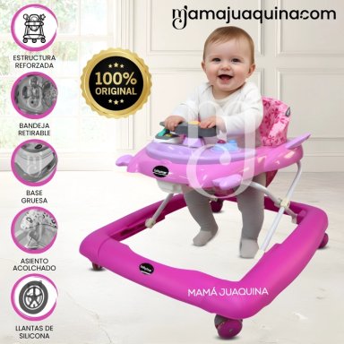 ANDADOR PLEGABLE DIDÁCTICO «NAVY» EDICIÓN LIMITADA DARK PINK