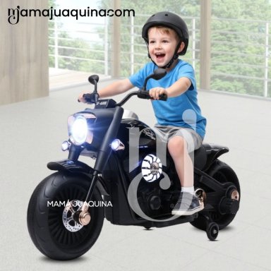 MOTO A BATERÍA MUSICAL «FOCUS» CON BLUETOOTH BLACK - 4