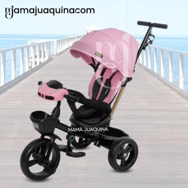 TRICICLO GUIADOR GIRATORIO «WUNDER» EDICIÓN LIMITADA PINK - 4