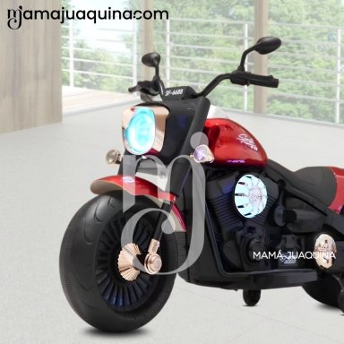 MOTO A BATERÍA MUSICAL «FOCUS» CON BLUETOOTH RED - 2