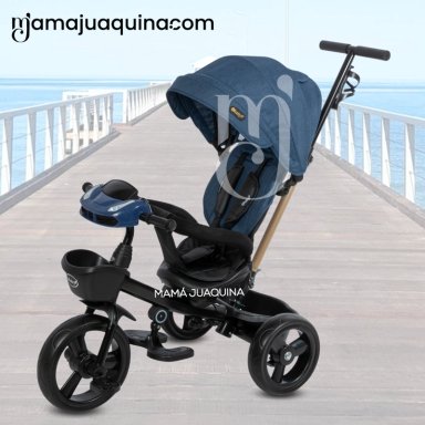 TRICICLO GUIADOR GIRATORIO «WUNDER» EDICIÓN LIMITADA BLUE - 4