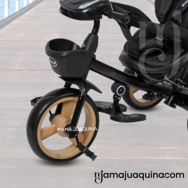 TRICICLO GUIADOR GIRATORIO «WUNDER» EDICIÓN LIMITADA BLACK - 2