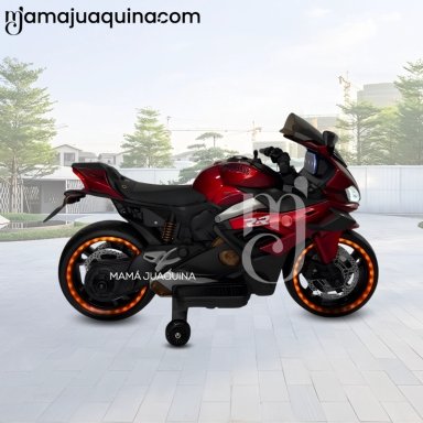 MOTO A BATERÍA PARA NIÑOS «SAIKO» LICENSSED RED - 3
