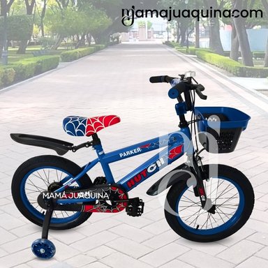 BICICLETA PARA NIÑO ARO 16 «SPYDER PARK» EDICIÓN LIMITADA BLUE - 4