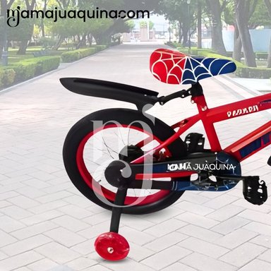 BICICLETA PARA NIÑO ARO 16 «SPYDER PARK» EDICIÓN LIMITADA RED - 2