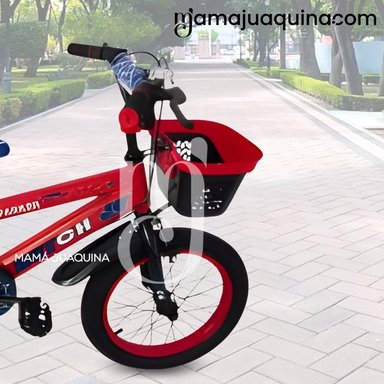 BICICLETA PARA NIÑO ARO 16 «SPYDER PARK» EDICIÓN LIMITADA RED - 3