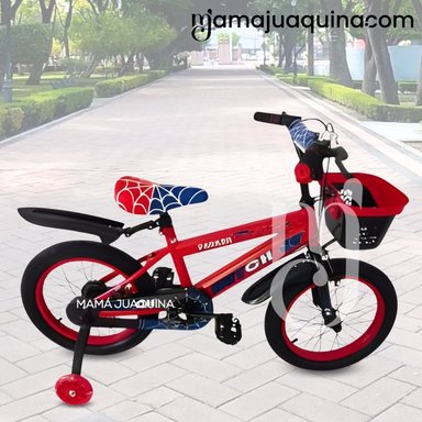 BICICLETA PARA NIÑO ARO 16 «SPYDER PARK» EDICIÓN LIMITADA RED - 4