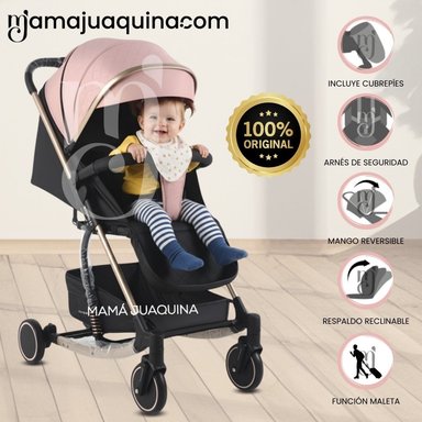 COCHE MECEDORA MALETA DE LUJO «ROCKING PRIME» MELON