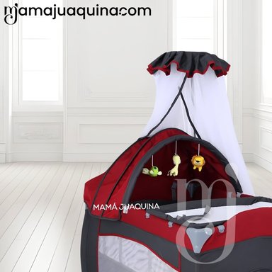 CUNA CORRAL «VIENA STOKKER PRO» 2 EN 1 CON COLCHÓN RED - 2