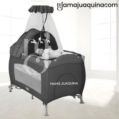 CUNA CORRAL «VIENA STOKKER PRO» 2 EN 1 CON COLCHÓN RED - 3