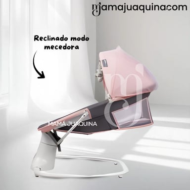 MECEDORA PLEGABLE ELÉCTRICA PARA BEBÉS «DOLLY III» PINK - 4