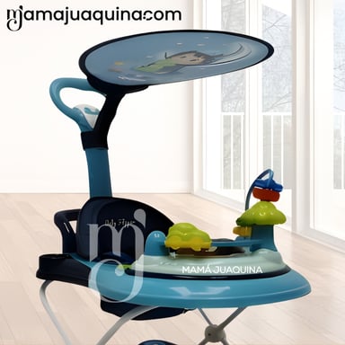 ANDADOR CON TABLERO MUSICAL «FIRST WALK II» BLUE - 4